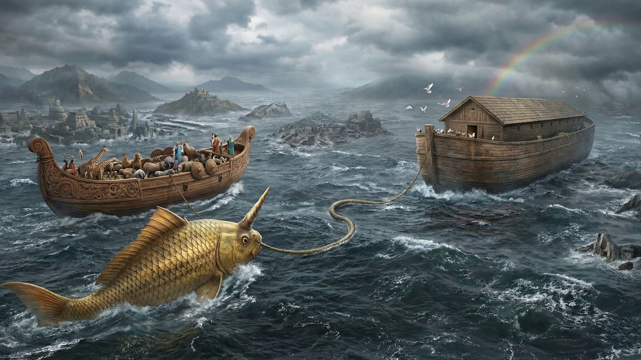 When Every Civilization Tells the Same Story: The Great Flood Across Cultures