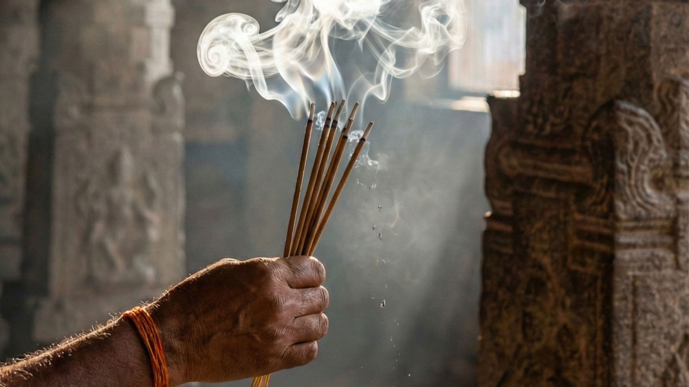 Why Do We Use Agarbatti During Ārati? The Ancient Science of Upacāra Worship