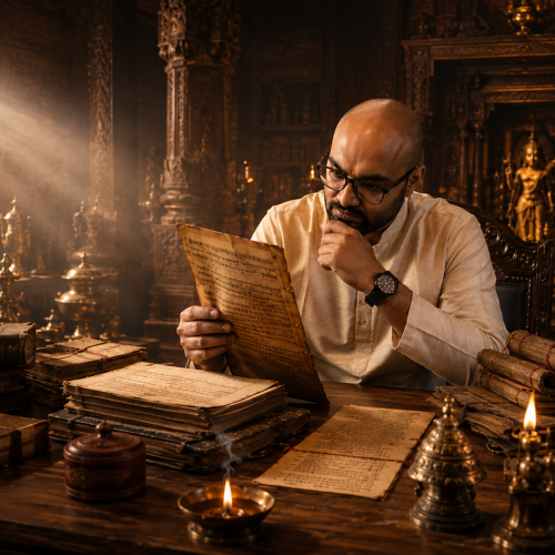 What Krishna Actually Said About Varna: Guna, Karma, and the Word They Never Used