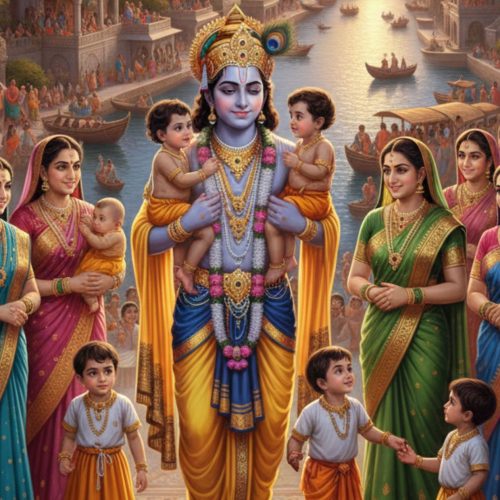 Did Krishna Really Have More Than 1,60,000 Children? Understanding the Dwarka Years Through Śāstra