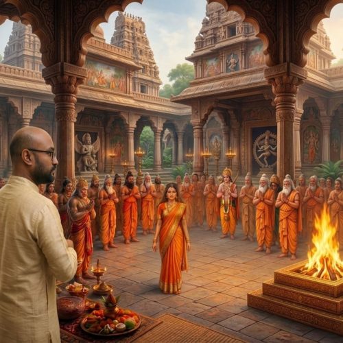 Ravana Never Kidnapped Sita — Maya Sita, the Agni Pariksha & the Sanskrit Truth Hidden Across Five Puranas